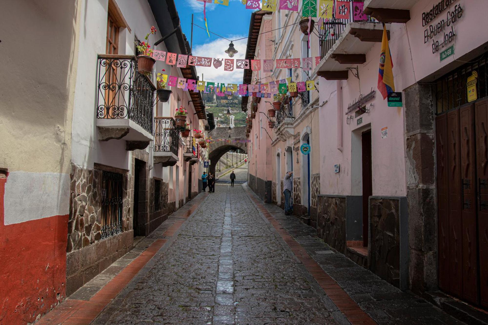 Hostal Carlos Luis Quito Exteriér fotografie